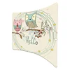 3x3 meter exhibition promotion counter booth roll up C shaped pillow case backdrop stands cdr design
