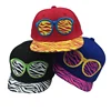 Unisex kids short bill brim unique and cool baseball caps wholesale