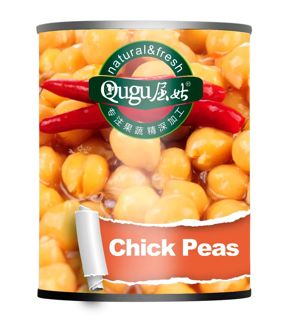 
factory supply new crop canned chick peas in brine 400g  (60836066634)