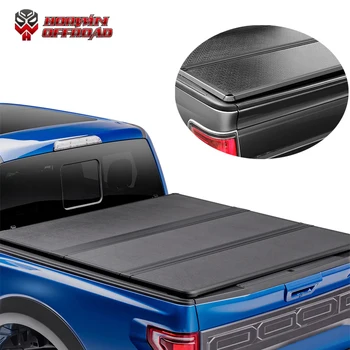 Aluminium Hard Solid Three Folding Trifold Tri Fold Tonneau Cover Roll Up Truck Bed Auto Parts Buy Tonneau Cover Tri Fold Tonneau Cover Roll Up Truck Bed Product On Alibaba Com