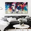 wall hanging paintings Colored abstract figure decorative canvas painting