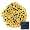 Outdoor waterproof 12m 100 LED Multicolour Solar powered String Lights for wedding, patio,garden,decoration,christmas