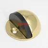 Satin Polished Brass Hot Sale Hemisphere Rubber Door Stopper,China supplier hardware golden Brass draft door stopper