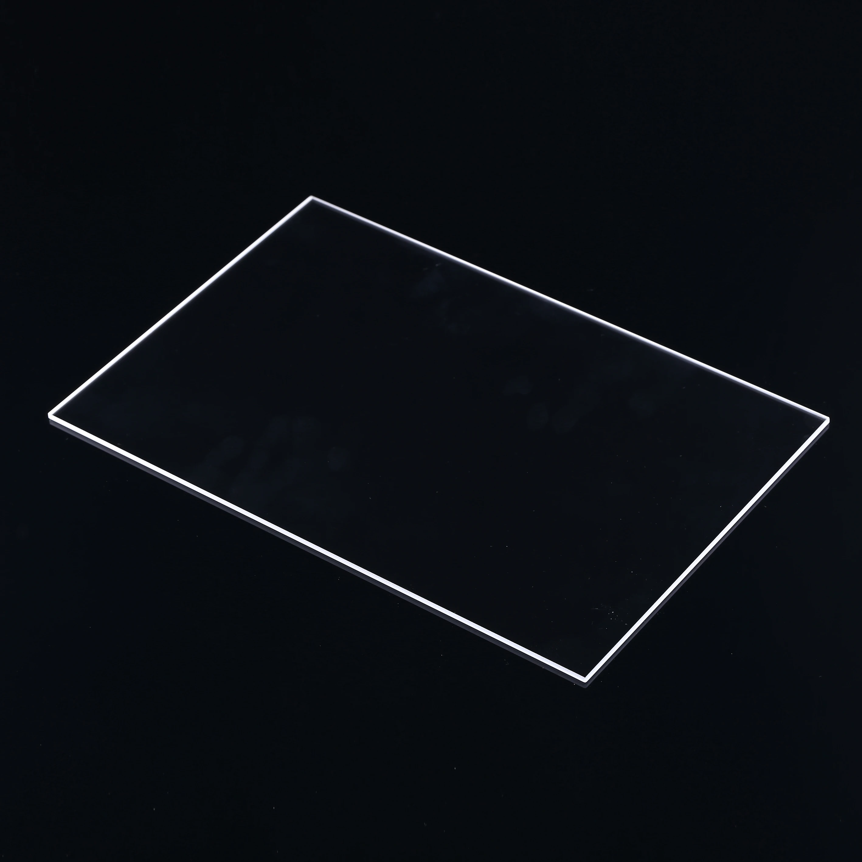 
Manufacturer price High quality thick clear fused silica quartz thin glass plates sheet  (62087678892)