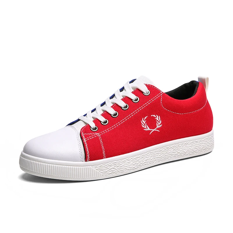 

New design factory wholesale custom casual sneakers fashion leisure canvas sports shoes men