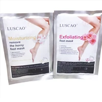 

OEM Private label baby feet lavender scent peeling off calluses and dead skins exfoliating foot mask