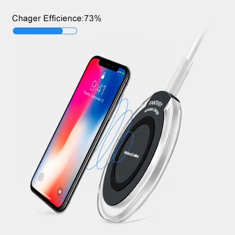 

2019 Fast Charging Wireless Charger For Iphone 7 Plus Android Charger, Customized