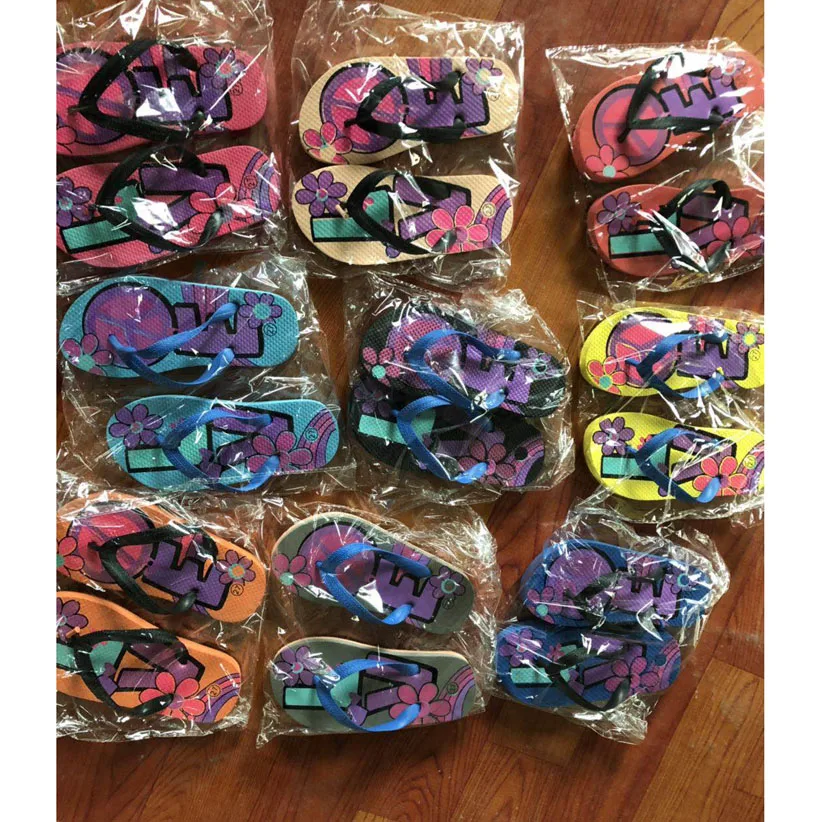

Mix design children fashion flip flops slippers kids stock shoes, Mixed colors
