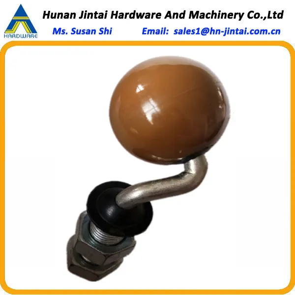 
Metal galvanized or stainless steel thread screw nut with rubber or polyurethane ball castor roller wheel 