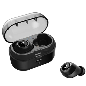 Fancytech BT 5.0 Headphones Sports Mini Wireless Stereo Earbuds with Microphone Bilateral Call