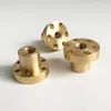 Custom Precision fixture Flange Trapezoidal Brass Threaded bushing
