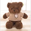 Cheap Custom LOGO Stuffed Animal Soft Baby Teddy Bear With T shirts Fashion Bear Plush Toy