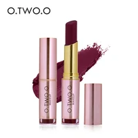 

O.TWO.O Brand Makeup Lipstick Matte Organizer Popular 20 Colors Long Lasting Waterproof Nude Lipstick Matte Lip Cosmetics