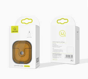 USAMS Genuine Leather Protective Case Apple AirPods