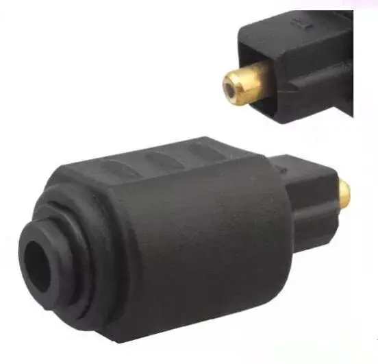 

Black color Toslink male to 3.5mm female extension adapter Cabletolink 2019, Balck