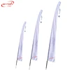 beach side cheap portable carnival telescopic bali flag for wedding party