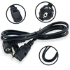 Security pvc jacket 3 pin extension cord with European C13 plug