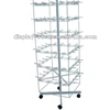 peg of four side rotating hang hat, gloves and scarf display rack shelf HSX-Z-100056