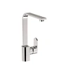 Hot sale good quality ACS approve brass single hole long spout hot cold water kitchen sink faucet taps mixer swan kitchen faucet