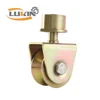 U V H Y groove rotational roller wheel and track for sliding and folding gate