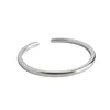 Trendy 1.2MM Promotion S925 Sterling Silver Rings Thin Little Knuckle Midi Finger Ring Wedding Adjustable Ring