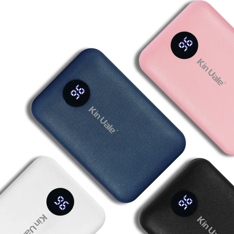 

New portable charger slim design rohs real 10000mAh capacity mini power bank quick charge customize logo for cellphone, Blue/black/pink/white