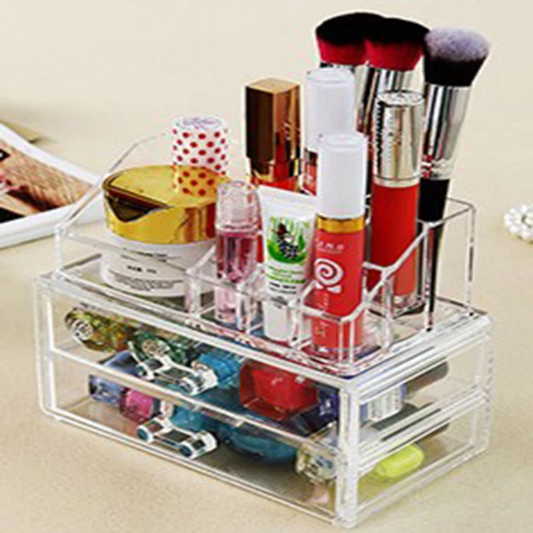 

Acrylic cosmetic makeup organize desk