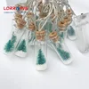 20 leds Christmas Tree String Fairy Lights Glass Bottle Garland glow stick party led symbol of glow stick solar led string