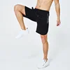 2019 summer gym workout shorts custom mens running short shorts black
