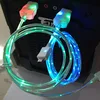 Micro color ray circular cable double color light rays data cable