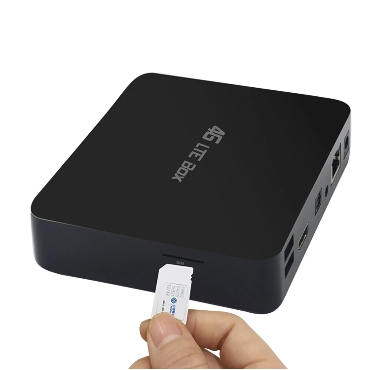 

CM12G Amlogic S912 Octa Core Internet 4G LTE Android TV Box with SIM Card Slot