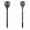 Upgraded Waterproof Flickering Flames Led Garden Lamp Torches Post Yard Light Dusk to Dawn Auto On/Off, Security Patio Driveway