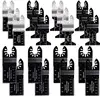 20 Metal Wood Universal Oscillating Multitool Quick Release Saw Blades