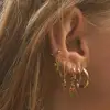 Artilady tiny gold hoop earrings for women cartilage earring small hoop earrings 2019 jewelry gift