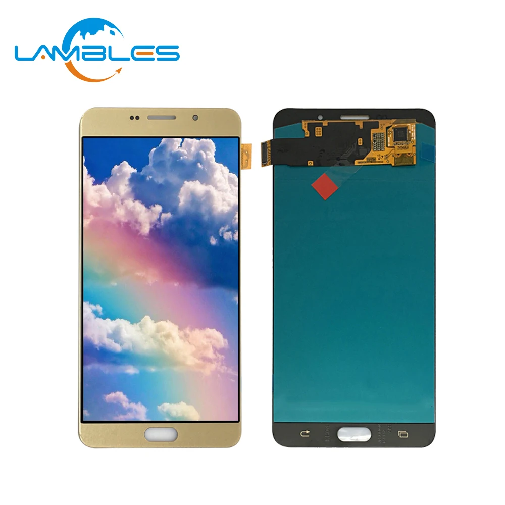 Top Quality 100% Tested AMOLED Display For SAMSUNG Galaxy A9 Pro A900 A910 A9100 LCD Screen Touch Digitizer