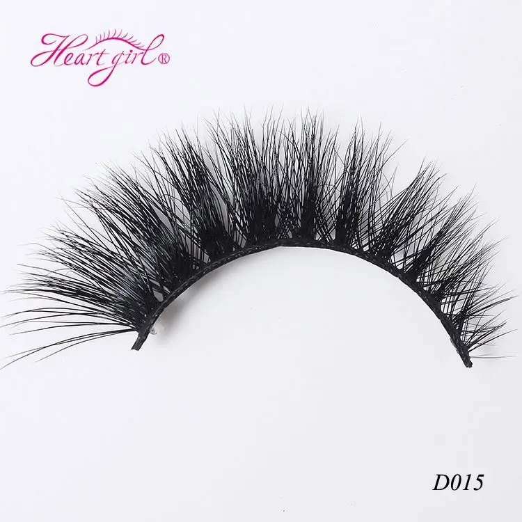 

Wholesale Lashes Vendor Wispy 5D 25mm False Eyelashes Fluffy Eyelash 100% Siberian 3d Mink Eyelashes, Natural black