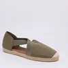 Professional manufacturer to make fashion falt jute ladies shoes