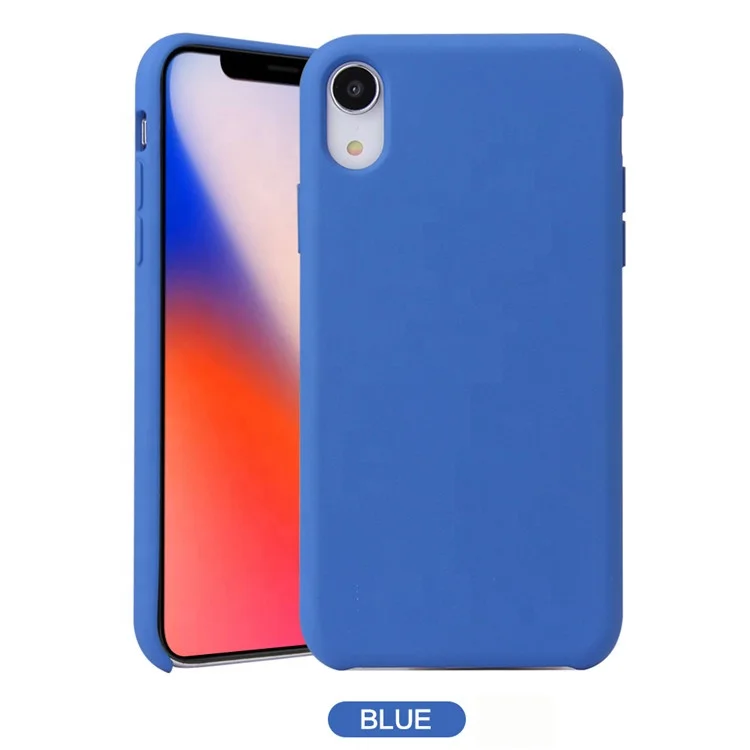 

Saiboro Thin Slim Soft Silicone TPU Phone Back Cover Case for iPhone 8 Shockproof Case, for iPhone 8 X XS Protective Phone Case, Black, blue, pink, red, navy, white