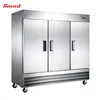 Stainless Steel Three Doors Reach In Commercial Refrigerator