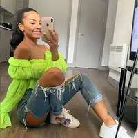 

Sexy off the shoulder blouse ruffled sleeve ladies tops for summer