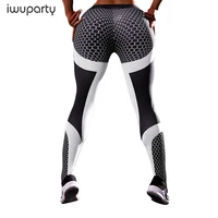 

Splicing Custom High Quality Women Compression Sports Wear Mesh Yoga Leggings