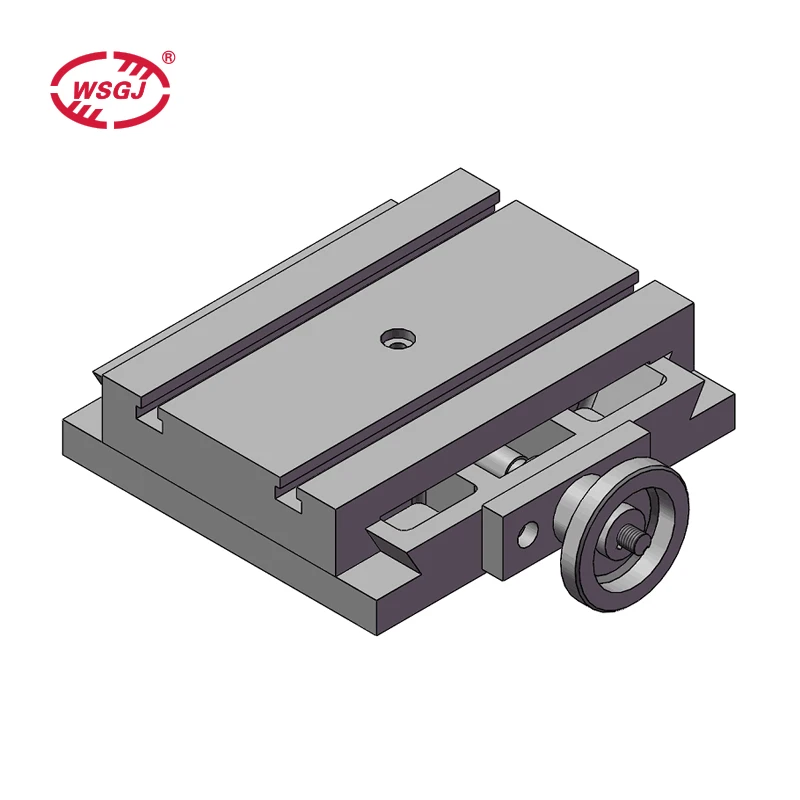 
Cast iron one axis x dovetail slide guides manual slide table for milling and drilling machine 