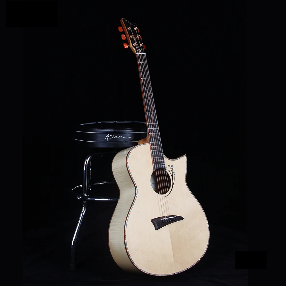 

ABENI DEER WAY acoustic guitar,41 inch solid wood acoustic guitar ,