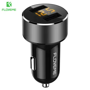 FLOVEME 3.6A Dual USB Car Charger LED Display