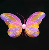 colorful silk bow wings printed in party decoration gifts for kids