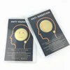 Wholesale 24K gold mobile phone EMF EMR Protection Anti Radiation Sticker quantum shield with 1500-2000ions . OEM .