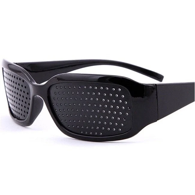 

Vision Care Anti-Fatigue Dioptric Black Sun Glasses Custom Pinhole Sunglasses