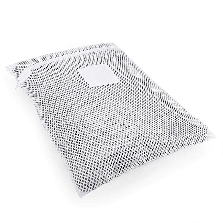 

pop up delicate mesh laundry net washing bag, White