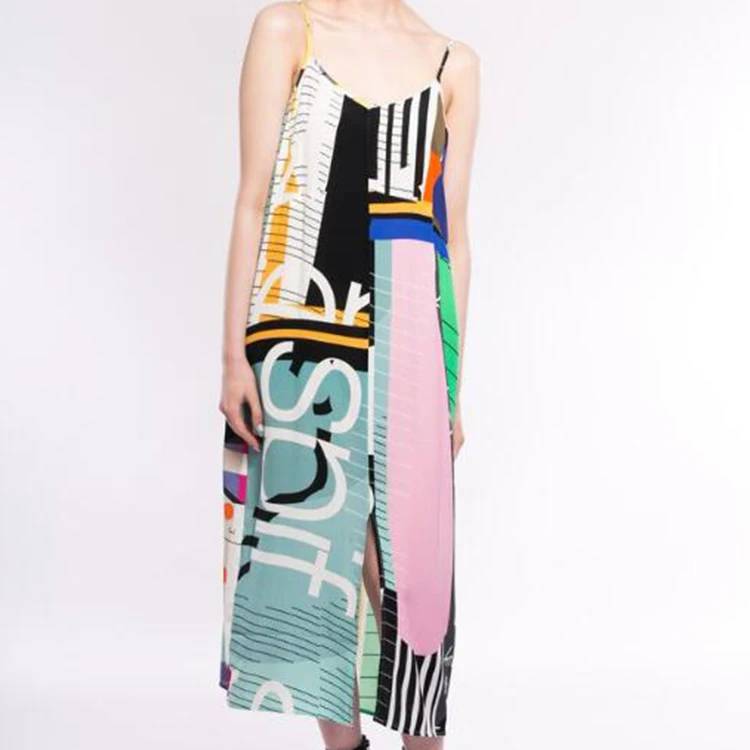 
Exquisite printed comfortable viscose blend casual dress rayon viscose fabric 