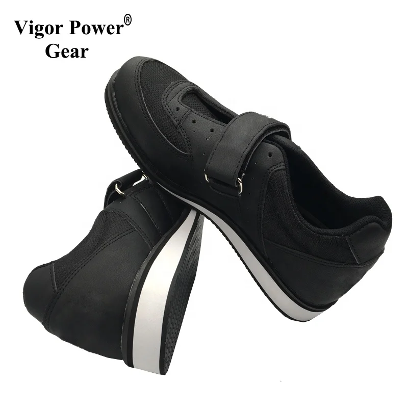 

vigor power gear high quality EVA shoes weight lifting shoes squat shoes, Black